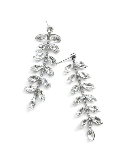 Rhinestone Drop Statement Earring