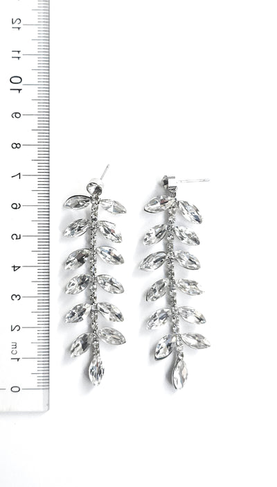 Rhinestone Drop Statement Earring