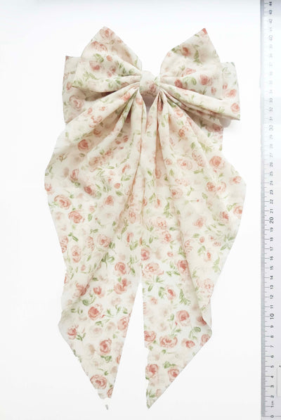 Oversized Ditsy Floral Hair Bow