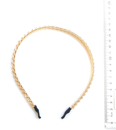 Set of 3 Metal Detail Headbands
