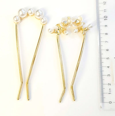 Set of 2 Social Hair Pins