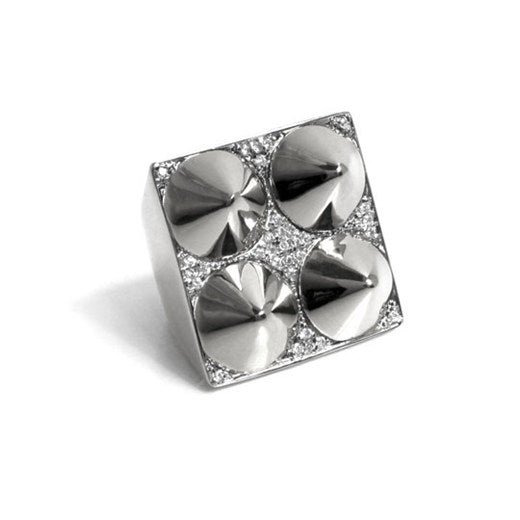 Four Cone Pyramid Ring