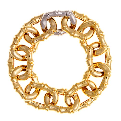 Dinah Bamboo Link Bracelet