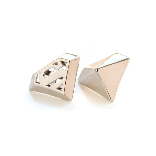 Superman Logo DC Comics Large Stud Earrings