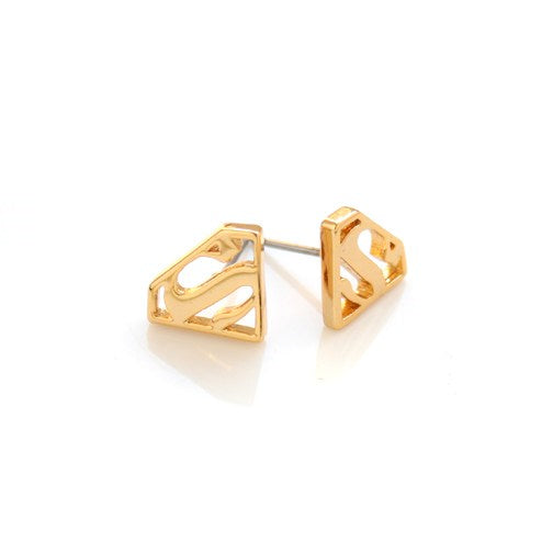 Superman Logo DC Comics Stud Earrings