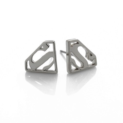 Superman Logo DC Comics Stud Earrings