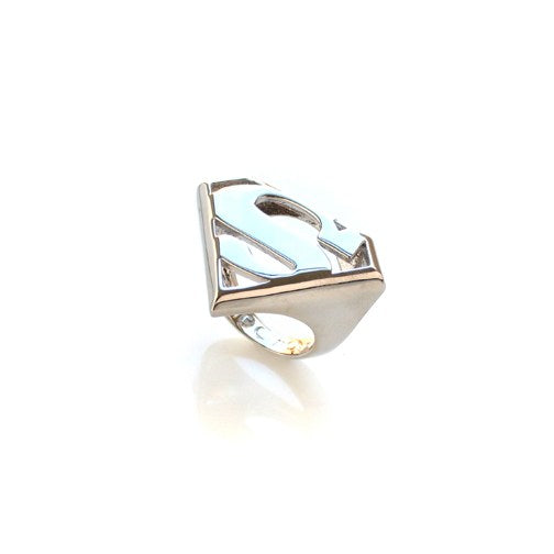 Superman DC Comics Logo Statement Ring