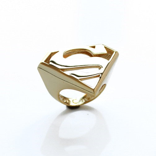 Superman DC Comics Logo Statement Ring