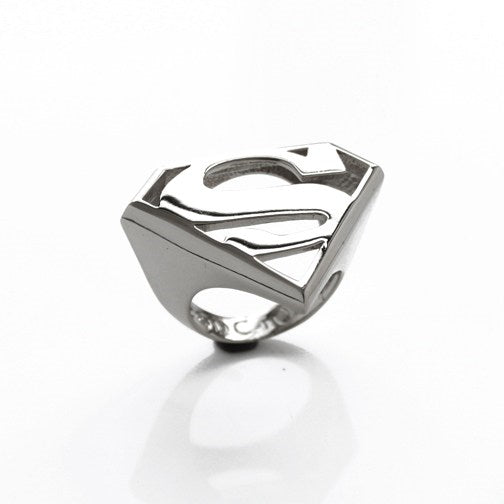 Superman DC Comics Logo Statement Ring