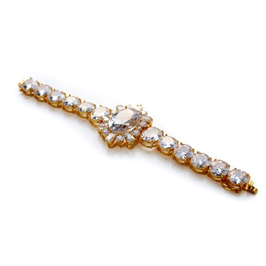 Augusta Zirconia CZ Statement Bracelet