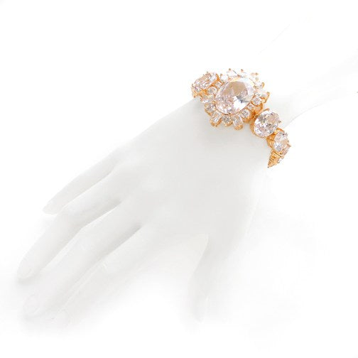 Augusta Zirconia CZ Statement Bracelet