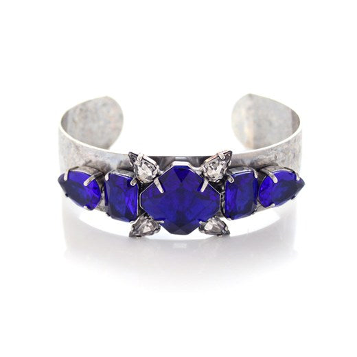 Audrey Thin Cuff w/ Stones Bracelet