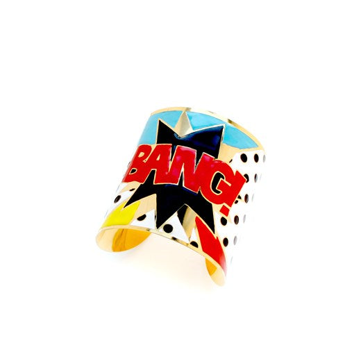 BANG Enamel DC Comics Statement Cuff Bracelet