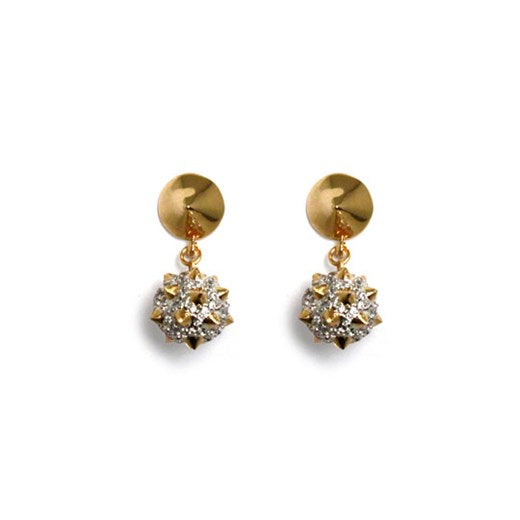 Mace Spike Ball Earrings