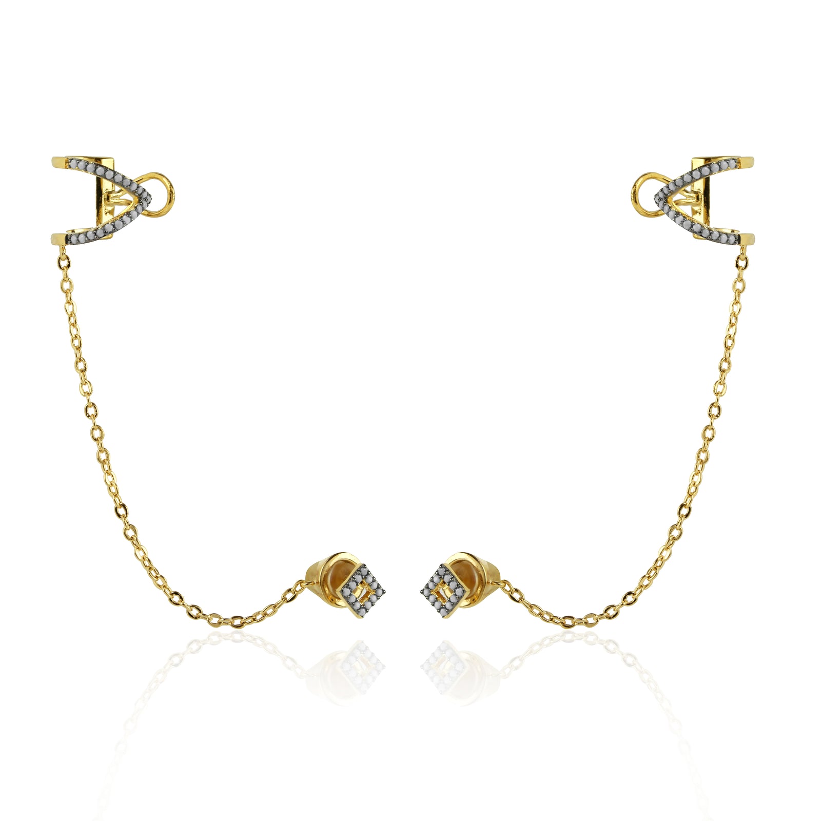 Bear River Earrings White Opal/gold Size Os