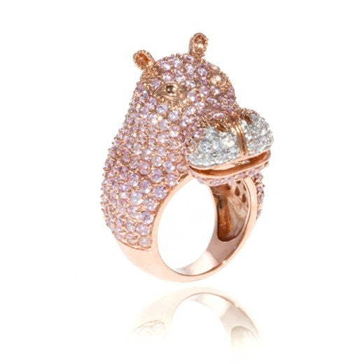 Holly the Hippopotamus Ring