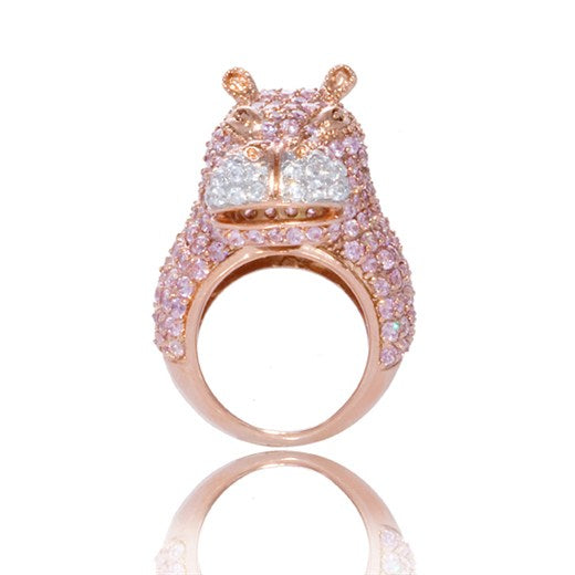 Holly the Hippopotamus Ring