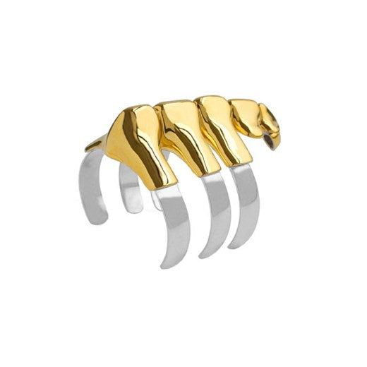 Dinosaur Bones Rib Cage Cuff Bracelet