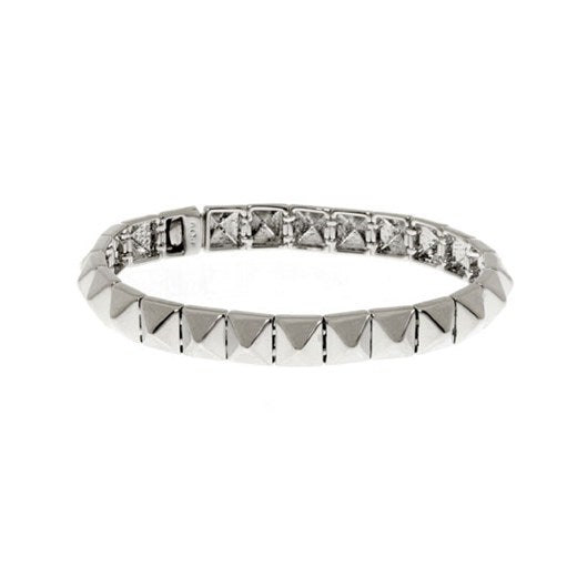 Thin Single Pyramid Bracelet