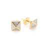 Small Pave Earrings