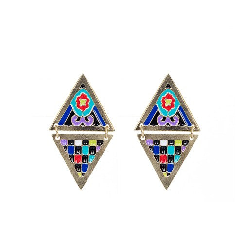 Ofelia Enamel Earrings