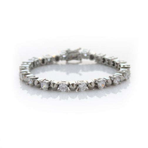 Rounded Mini Punk Bracelet