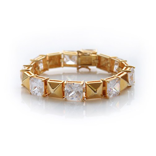 Large Square Mini Punk Bracelet