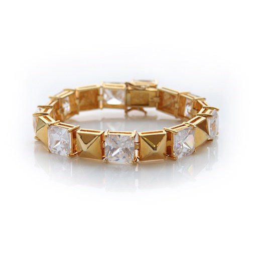 Large Square Mini Punk Bracelet