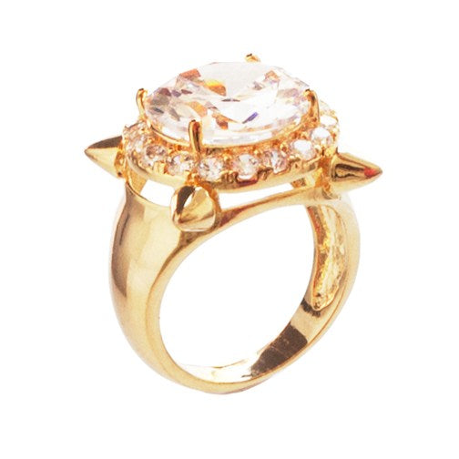 Four Points Mini Punk Ring