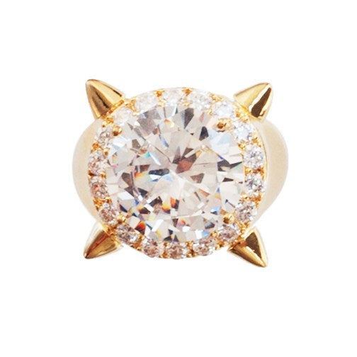 Four Points Mini Punk Ring