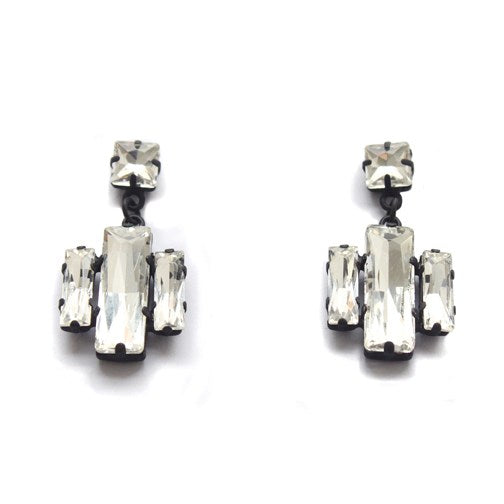 Triple Rectangle Earrings