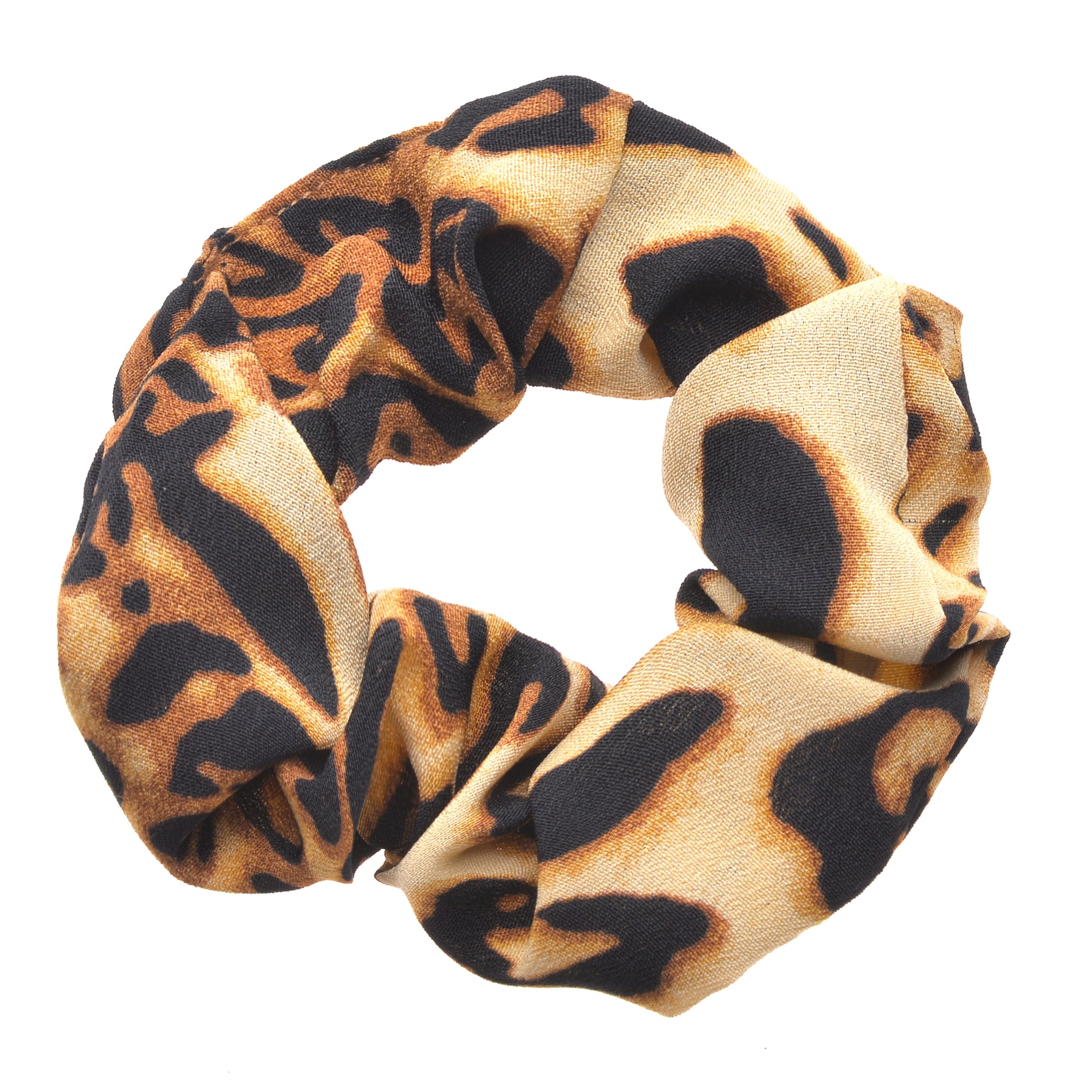 Ombre Leopard Scrunchies - Set of 3 - nOir Jewelry