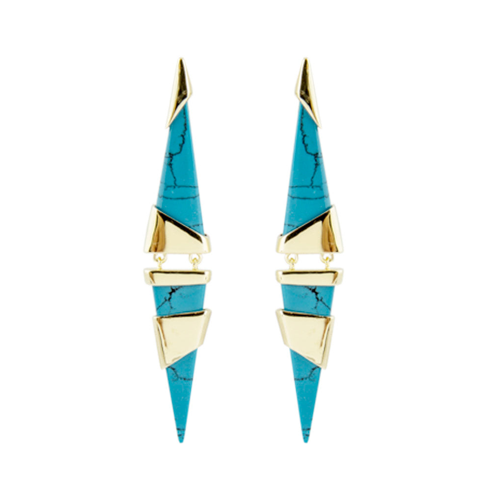 Ray of Light Linear Earring