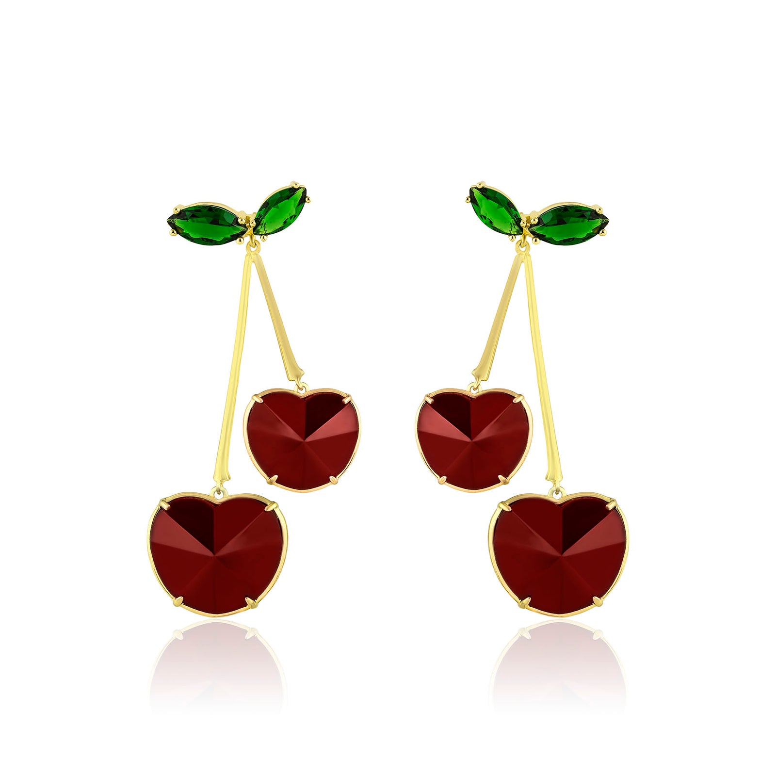 Cherry Statement Earring