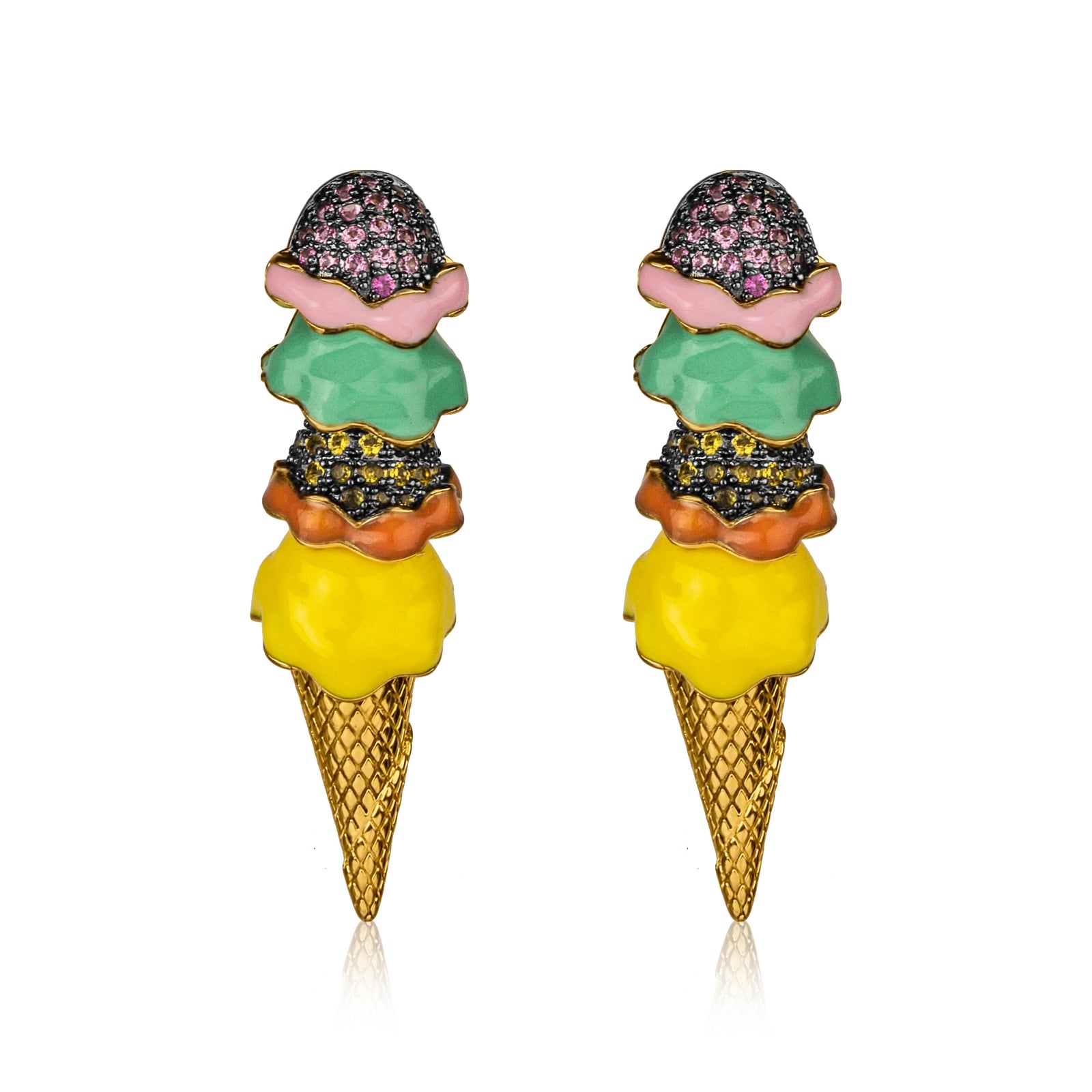 Scoops Shakey Linear Earring