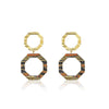 Rhinestones Multicolor Earrings
