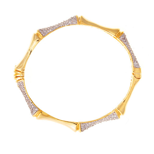 Cherry Pave Bangle Bracelet