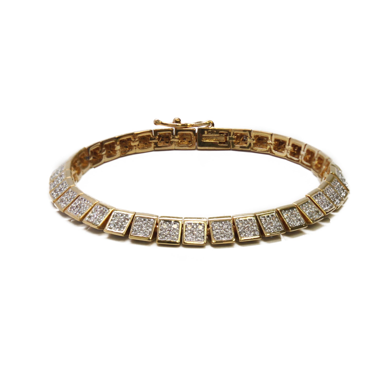 Sonja Pave Clasp Bracelet