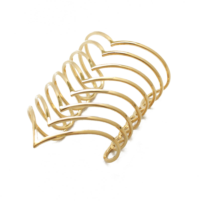 Colleen Chevron Cuff Bracelet