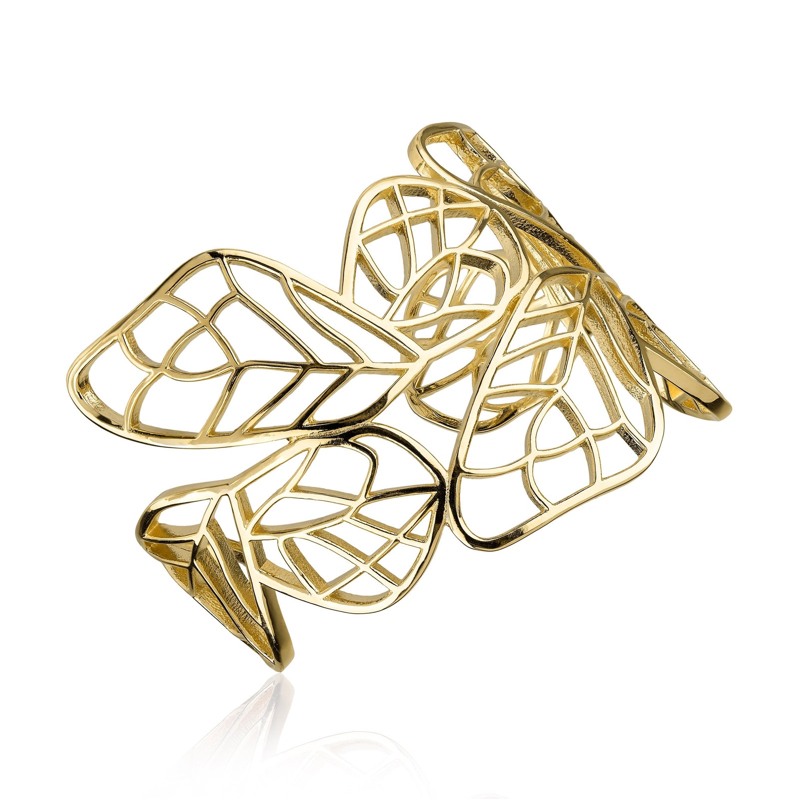 Silken Wings Cuff Bracelet