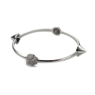 Pyramid Cone Bangle Bracelet