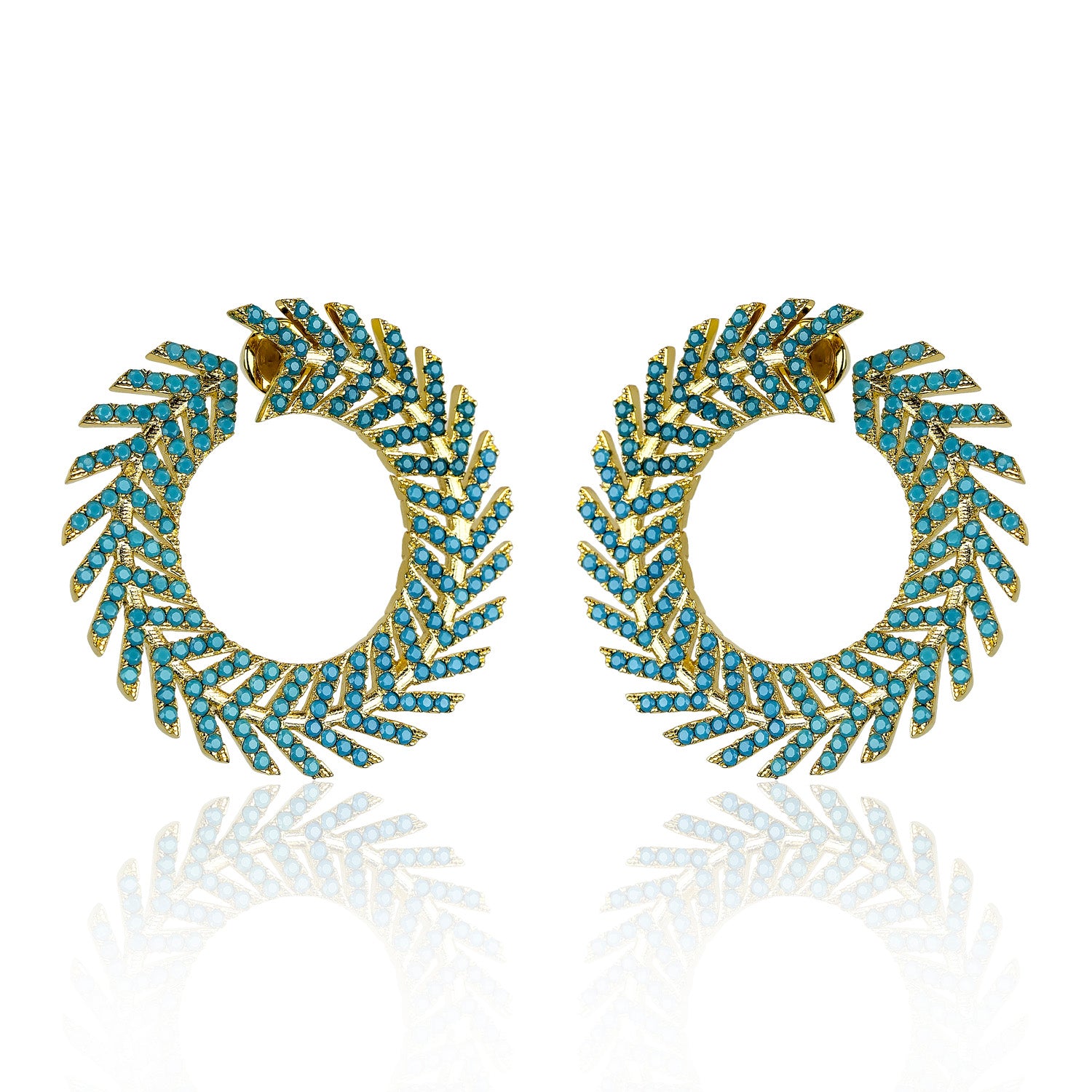 SEA GREEN EARRINGS