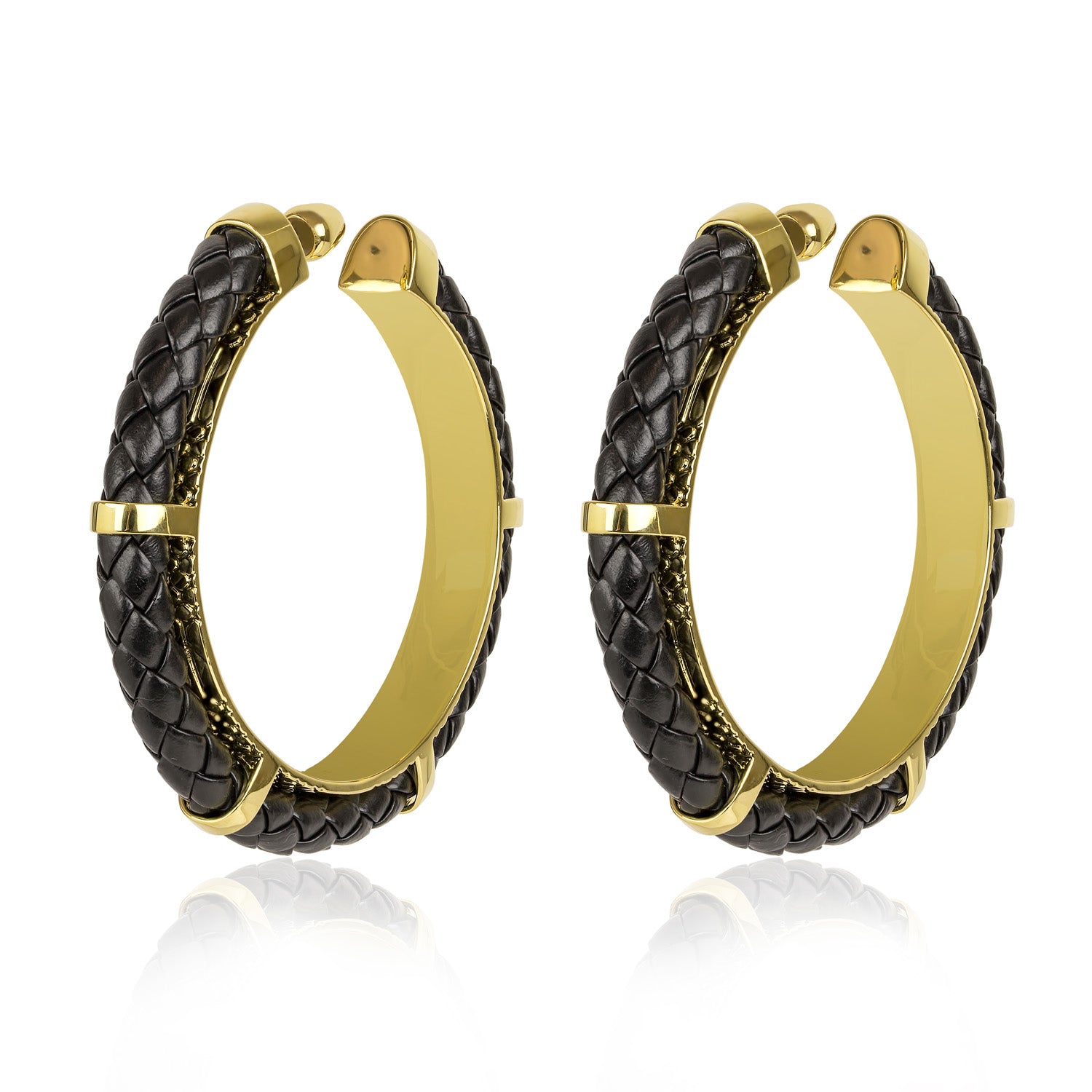 SERPENTINE HOOP EARRINGS