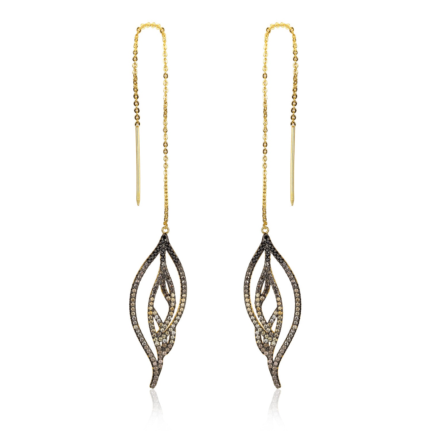 LUMINOUS THREADER EARRINGS