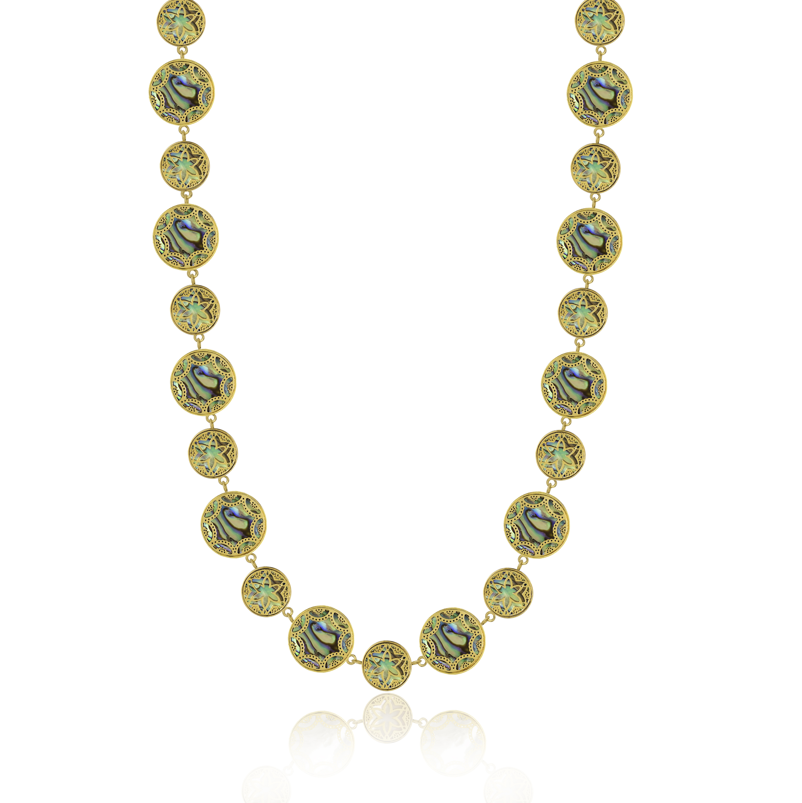 Casablanca Necklace-Gold/Multi