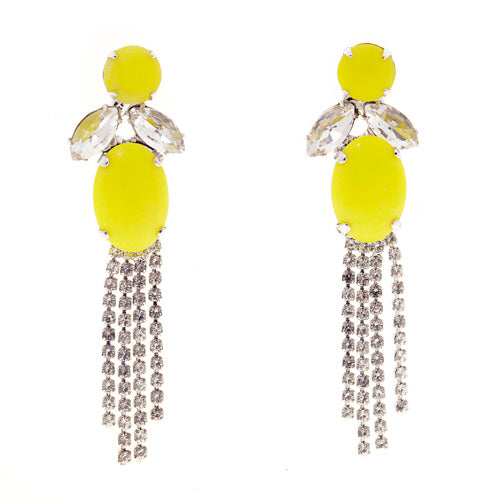 Calathea Drop Earrings