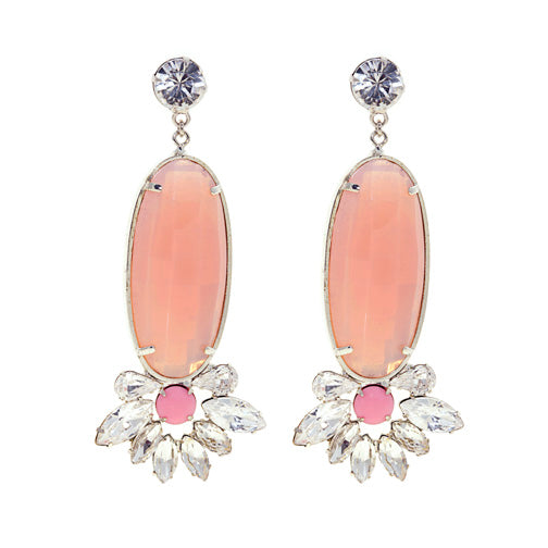 Plumeria Drop Earrings