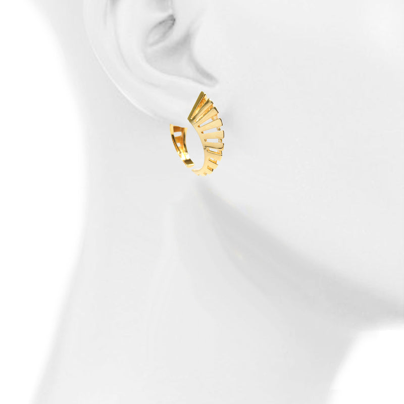 Cage earrings