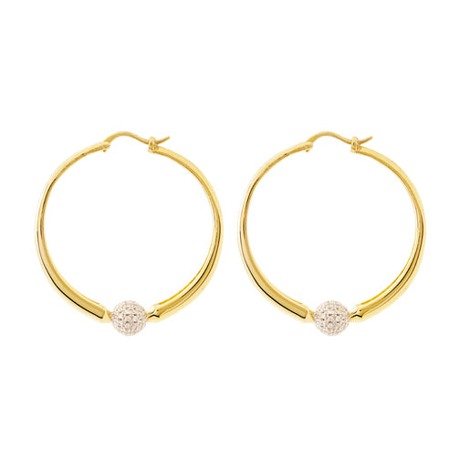 Monica Hoop Earrings