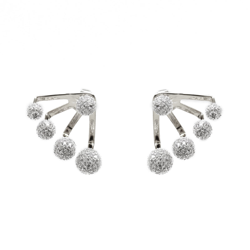 Anna Pave Suspension Earrings